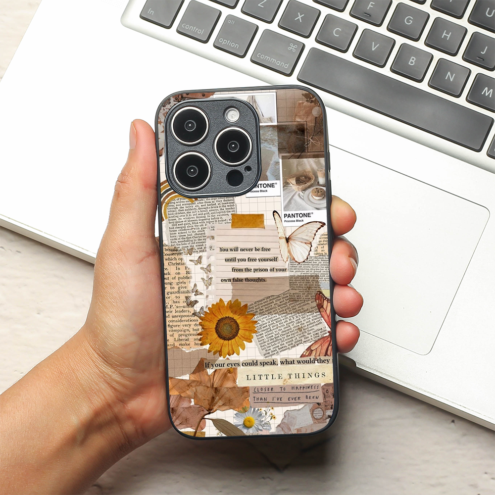 Sunlit Stories metal back case for Apple Iphone 16 Pro Max