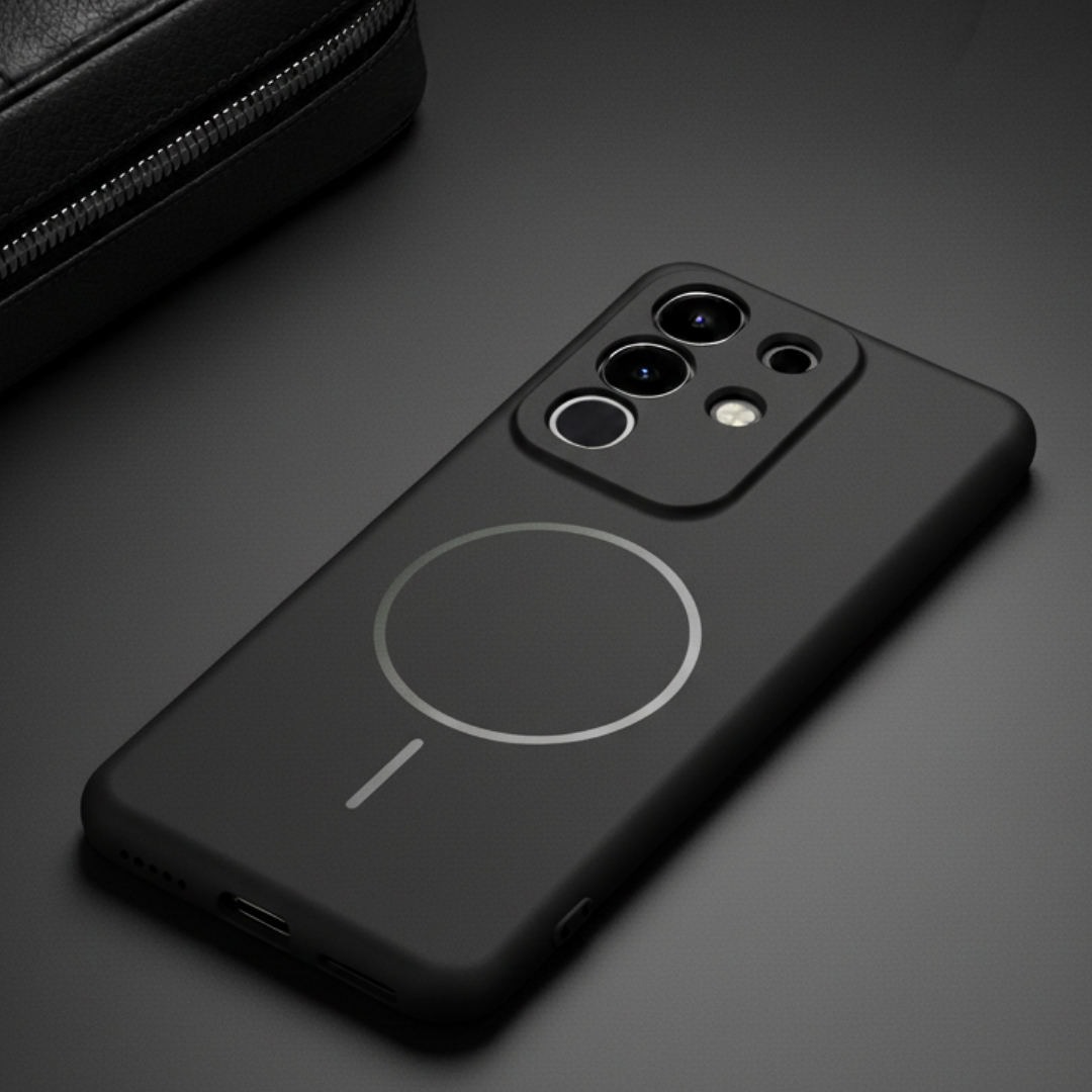 CAVEN Black Silicone case for Vivo T4X