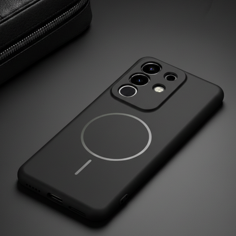 CAVEN Black Silicone case for Vivo T4X