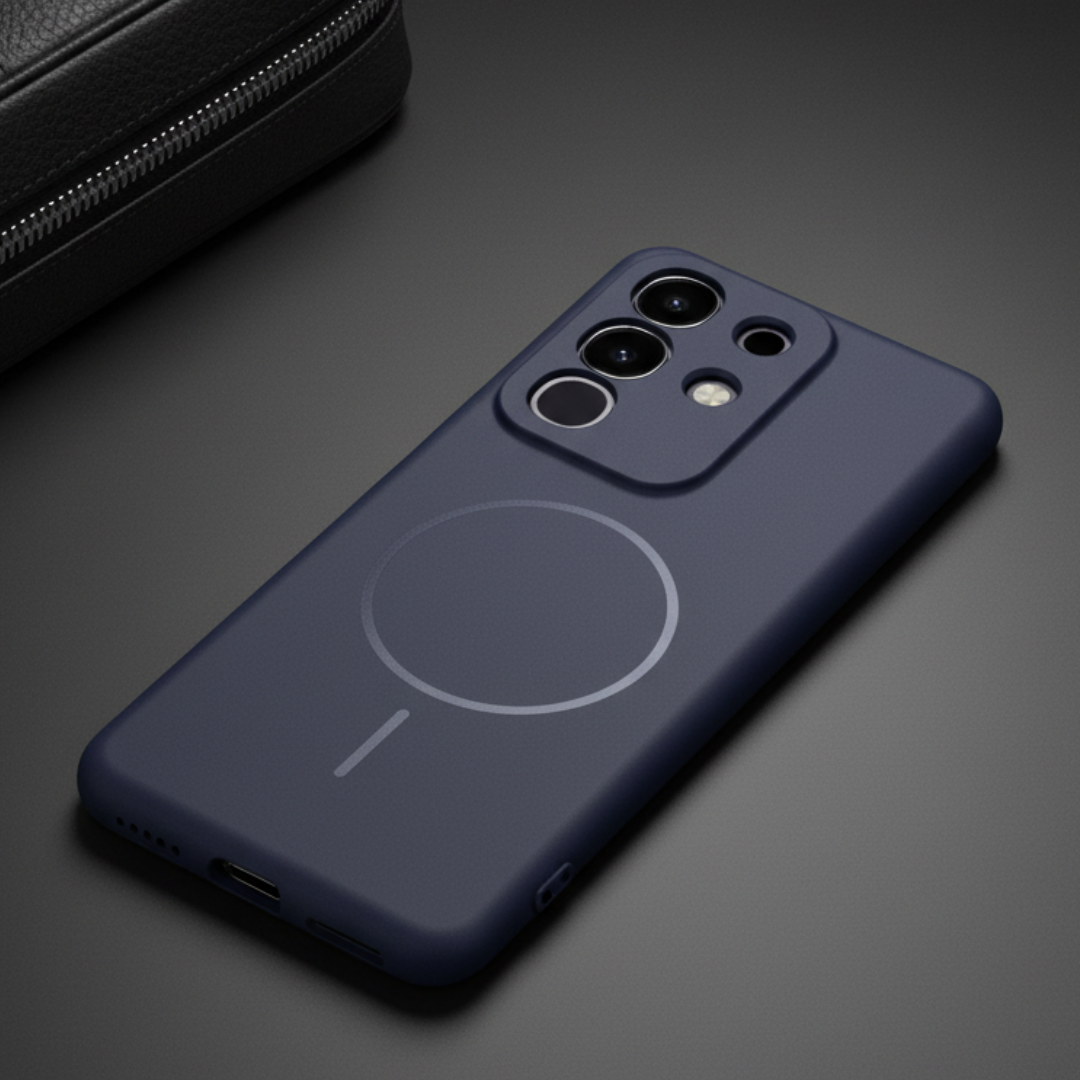 CAVEN Dark Blue Silicone case for Vivo T4X