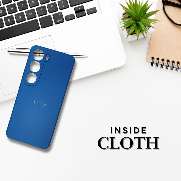 Cosmic Blue Candy silicone Case for Vivo Y300