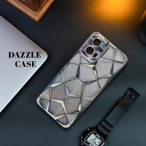 Dazzle Silver Silicone case for Motorola G34