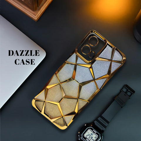 Dazzle Gold Silicone case for Motorola G34
