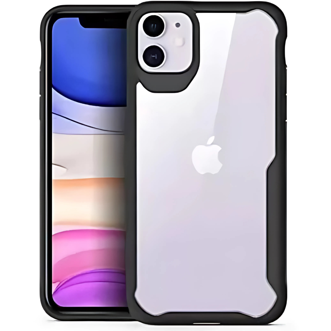 Shockproof Transparent Silicone Safe Case for Apple iphone 11