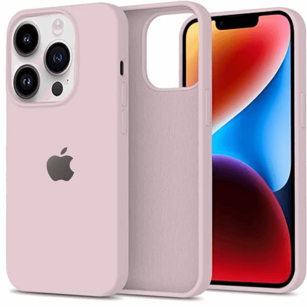 Peach Original Silicone case for Apple Iphone 15 Pro
