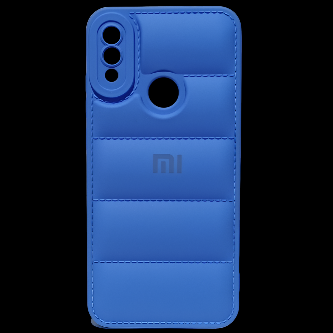 Sky Blue Puffon silicone case for Redmi Note 7