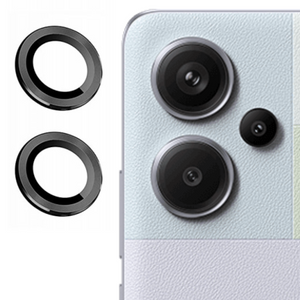 Black Metallic camera ring lens guard for Redmi Note 13 pro plus