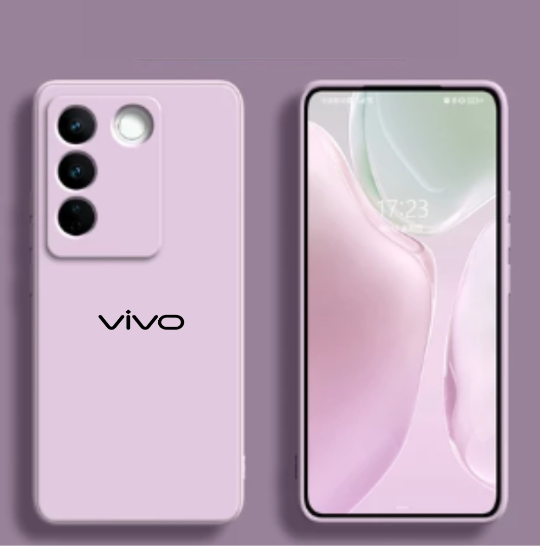 Lavender Camera Original Silicone case for Vivo V27 pro