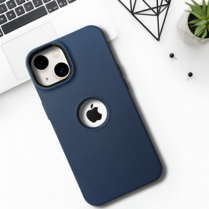 Spoov Dark Blue Silicone Case for Apple iphone 14