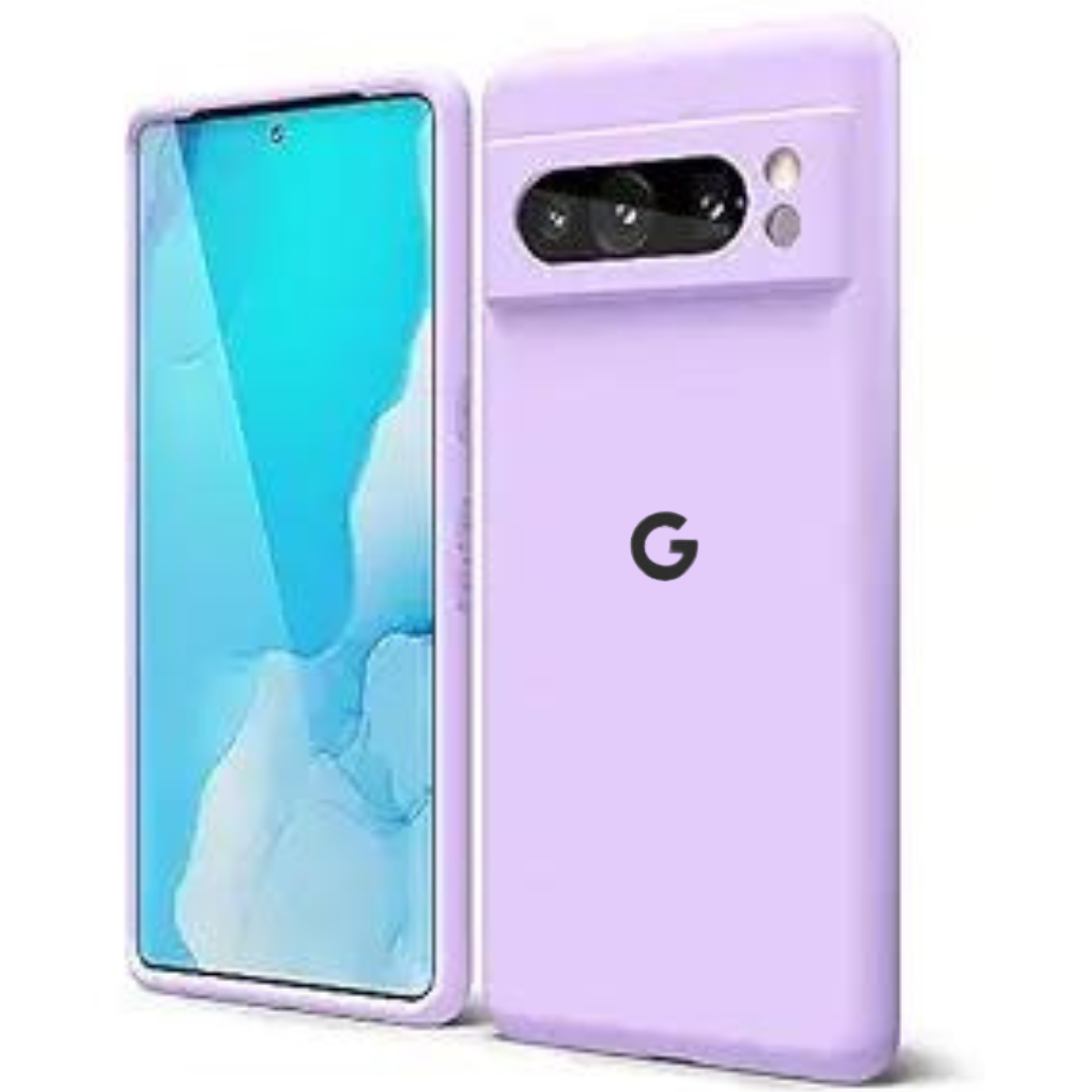 Purple Camera Original Silicone case for Google Pixel 8 Pro