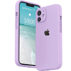 Purple Original Camera Silicone case for Apple iphone 11