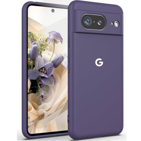 Deep Purple Camera Original Silicone case for Google Pixel 8 Pro