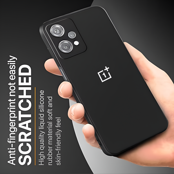 Black Spazy Silicone Case for Oneplus Nord CE 2 Lite
