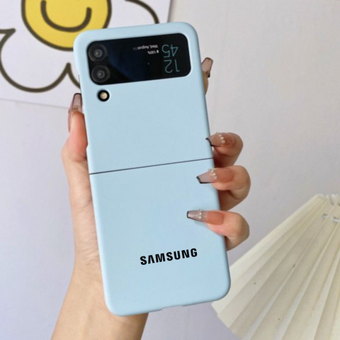 Light Blue Original Silicone case for Samsung Galaxy Z FLIP 3