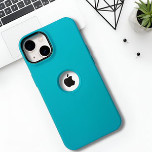 Spoov Sky Blue Silicone Case for Apple iphone 13