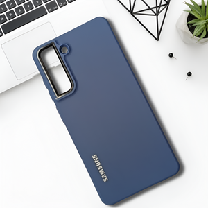 Spoov Dark Blue Silicone Case for Samsung S21 Fe