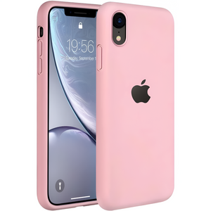 Pink Original Silicone case for Apple iphone XR