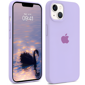 Purple Original Silicone case for Apple iphone 14