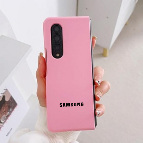 Pink Original Silicone case for Samsung Z Fold 2 5G