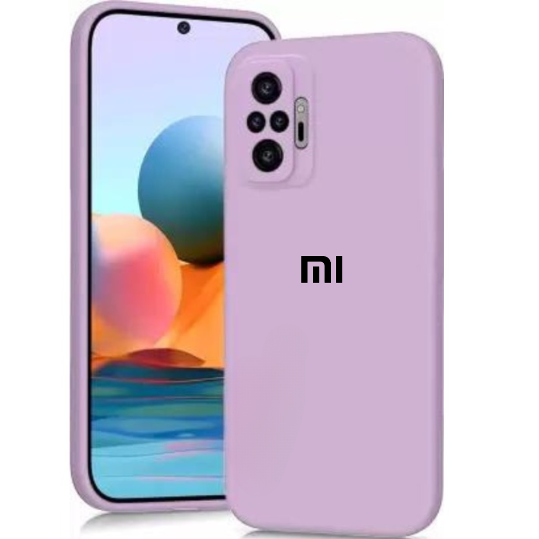 Lavender Camera Original Silicone Case for Redmi Note 10 Pro Max