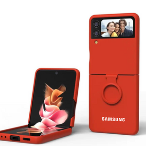 Red Original Silicone case for Samsung Galaxy Z FLIP 3