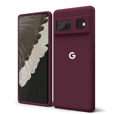 Mehroon Camera Original Silicone case for Google Pixel 6