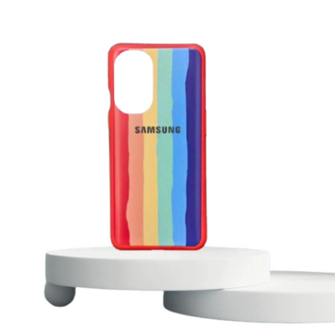Rainbow Silicone Case for Samsung S20