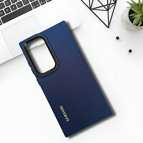 Spoov Dark Blue Silicone Case for Samsung S24 Ultra