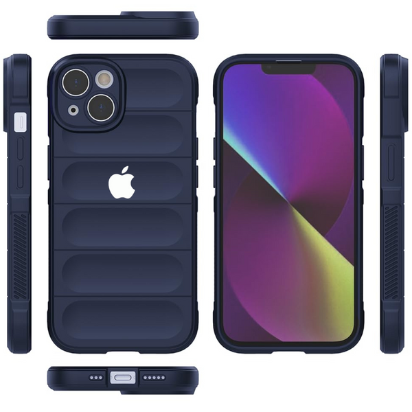 Dark Blue Wave Case for Apple Iphone 14