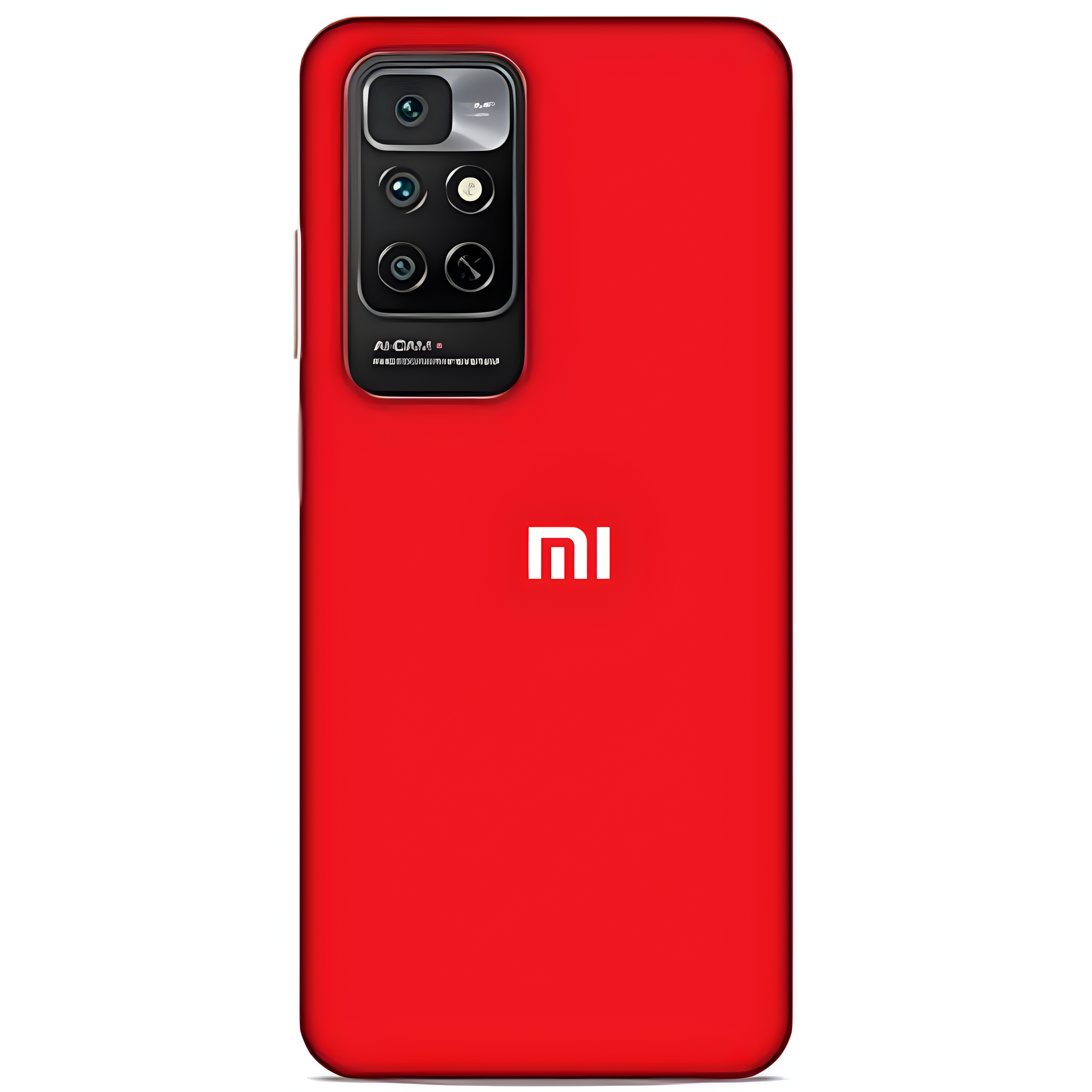 Red Original Silicone Case for Redmi 10 Prime