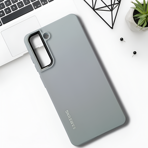 Spoov Grey Silicone Case for Samsung S21 Fe