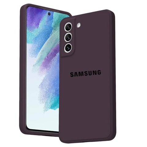 Deep Purple Original Camera Safe Silicone case for Samsung S24