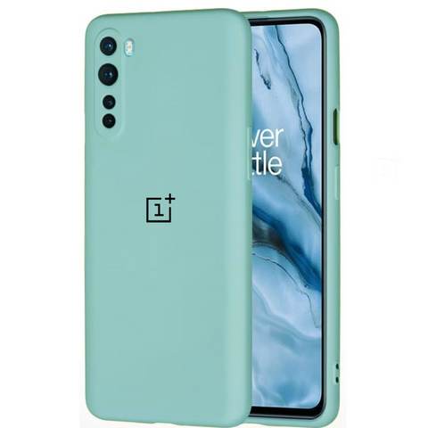 Light Blue Camera Original Silicone case for Oneplus Nord