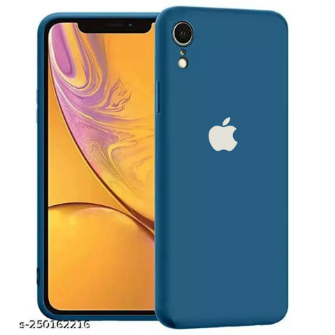 Cosmic Blue Original Camera Silicone case for Apple iphone XR