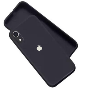 Deep Purple Original Camera Safe Silicone Case for Apple Iphone XR