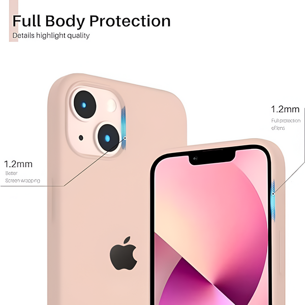 Peach Original Silicone case for Apple Iphone 14 Plus