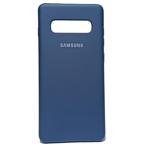 Dark Blue Original Silicone case for Samsung S10 Plus