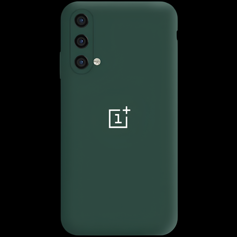 Dark Green Camera Original Silicone case for Oneplus Nord CE