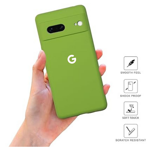 Light Green Camera Original Silicone case for Google Pixel 7 Pro