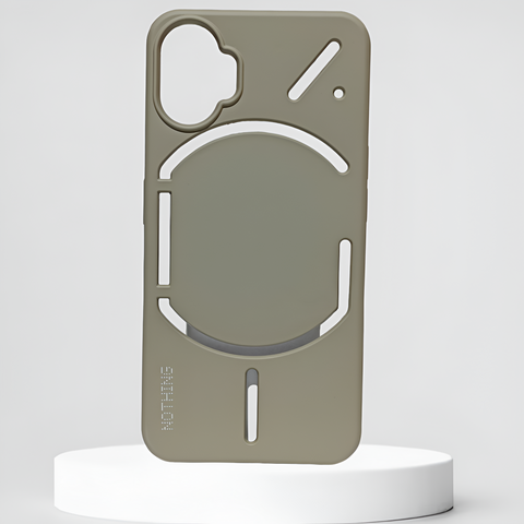 Brown Original Silicone Case for Nothing Phone 1