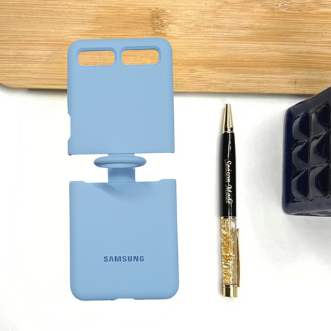 Light Blue Original Silicone case for Samsung Galaxy Z FLIP