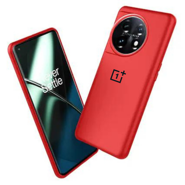 Red Original Silicone case for Oneplus 11R