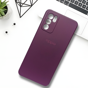 Dark Purple Camera Original Silicone case for Oppo Reno 6