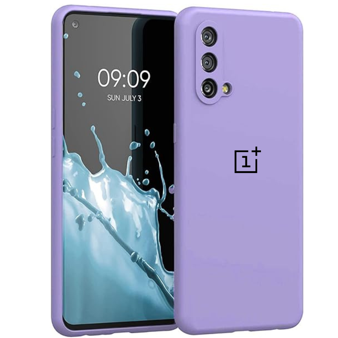 Purple Camera Original Silicone case for Oneplus Nord CE