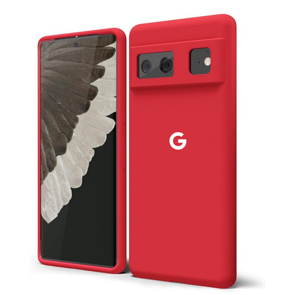 Red Camera Original Silicone case for Google Pixel 6