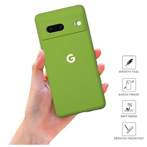 Light Green Camera Original Silicone case for Google Pixel 7