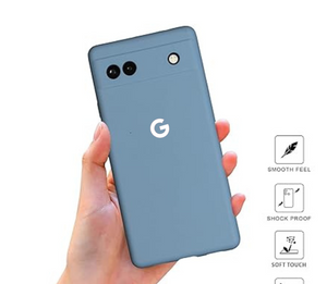 Light Grey Camera Original Silicone case for Google Pixel 7