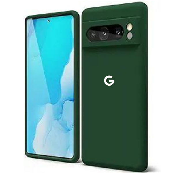 Dark Green Camera Original Silicone case for Google Pixel 8