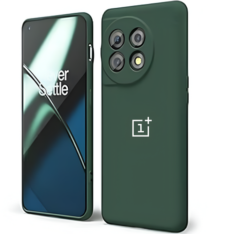 Dark Green Camera Original Silicone case for Oneplus 12