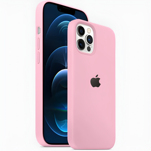 Pink Original Silicone case for Apple iphone 12 Pro Max